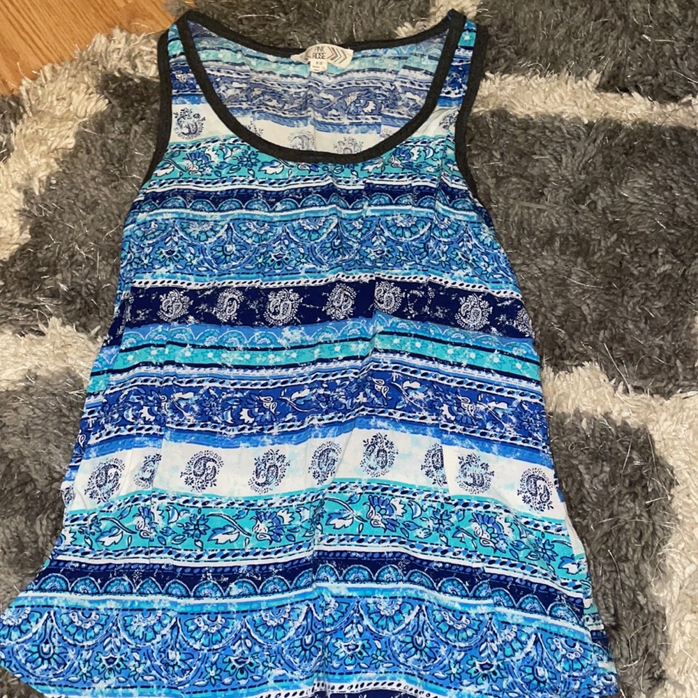 Blue Tank Top